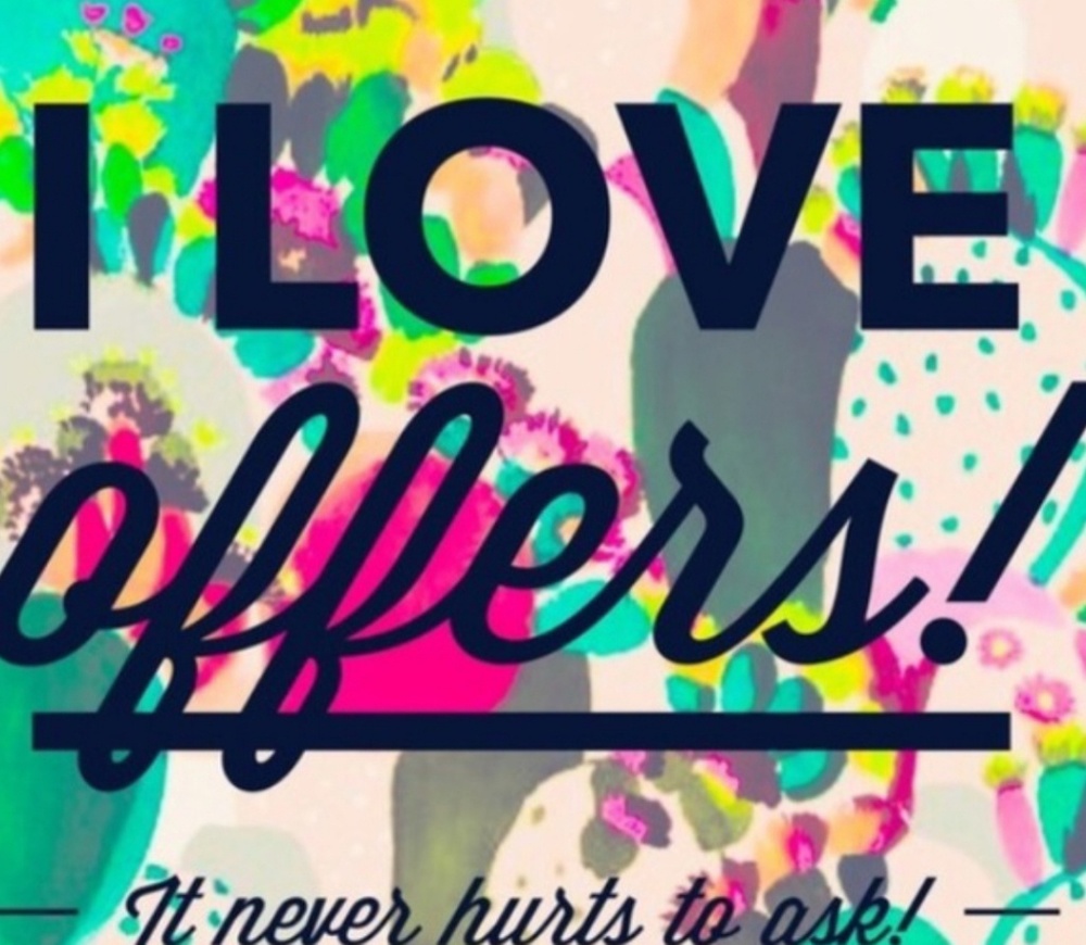 💌 Reasonable OFFERS are always welcomed💌